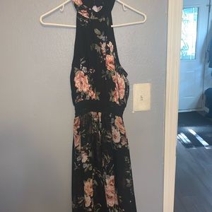 Dress open front with shorts size medium